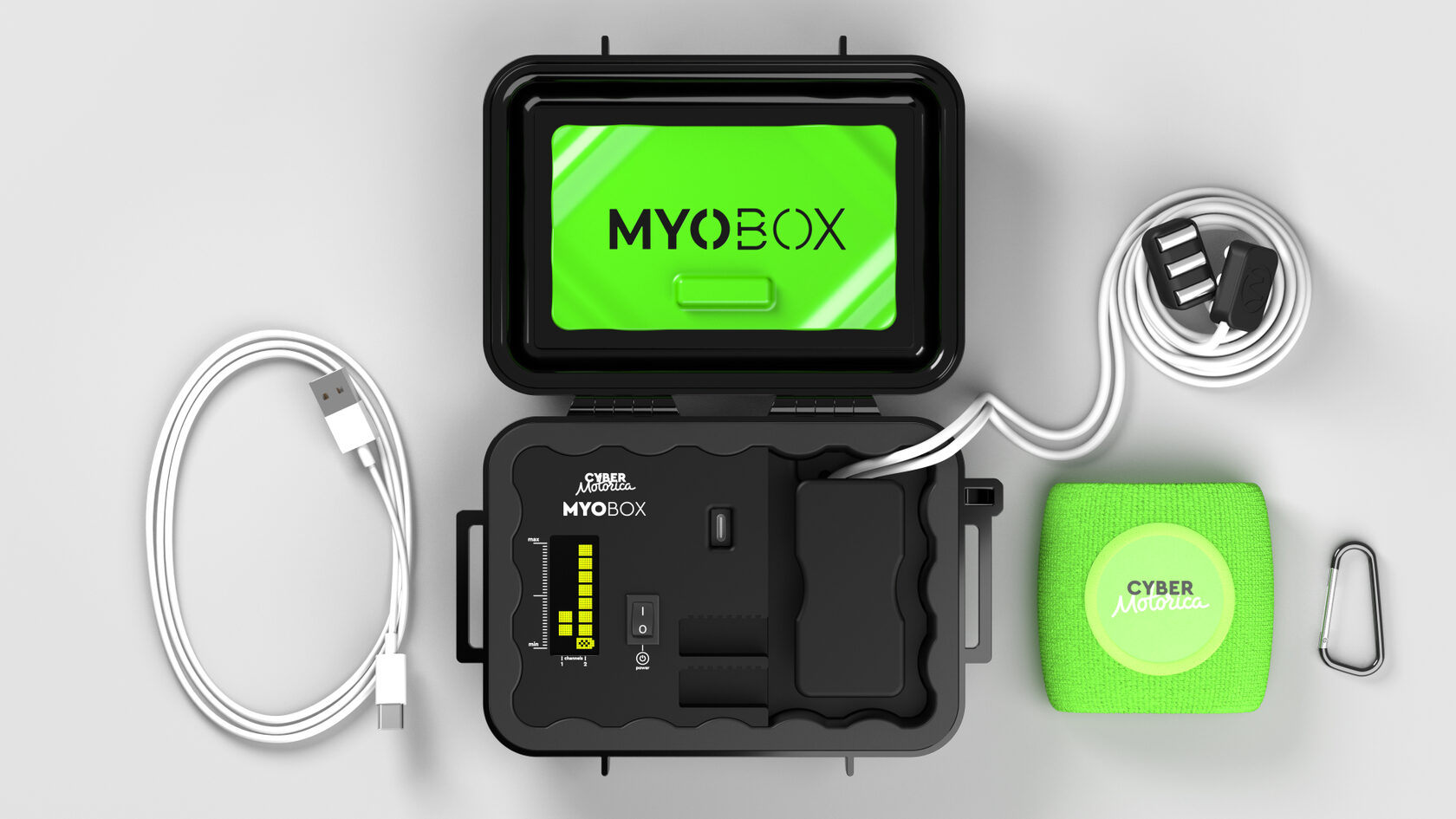 Эргономичный корпус MyoBOX